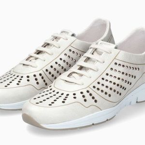 MEPHISTO YLIANE RUNOFF AIRJET LEATHER SNEAKERS SZ 8.5